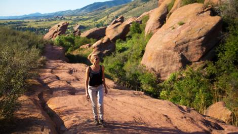 Exploring Red Rocks Park & Amphitheatre outside Denver