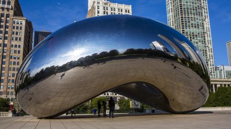 Cloud Gate at Chicago's Millennium Park