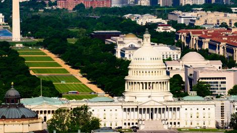 Washington, D.C., across the Potomac River from Virginia