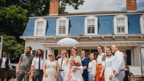 Celebración del French Heritage Festival en la histórica Dr. Hertich House