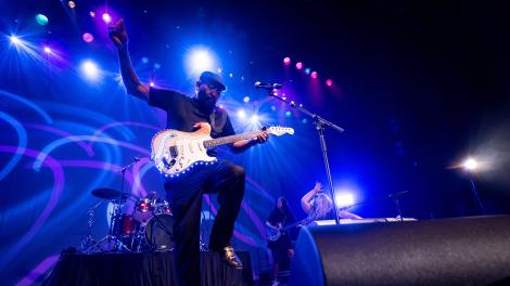 ミシシッピ州でのブルースのライブパフォーマンス