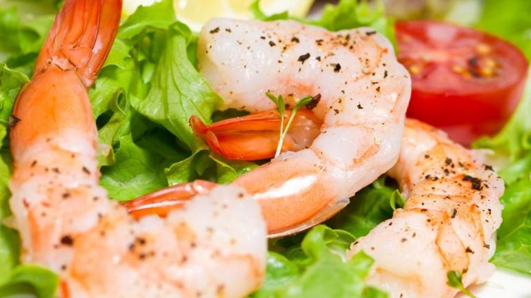 Enjoy fresh ‘pink gold’ shrimp in many of Naples’ restaurants, including Timber’s.