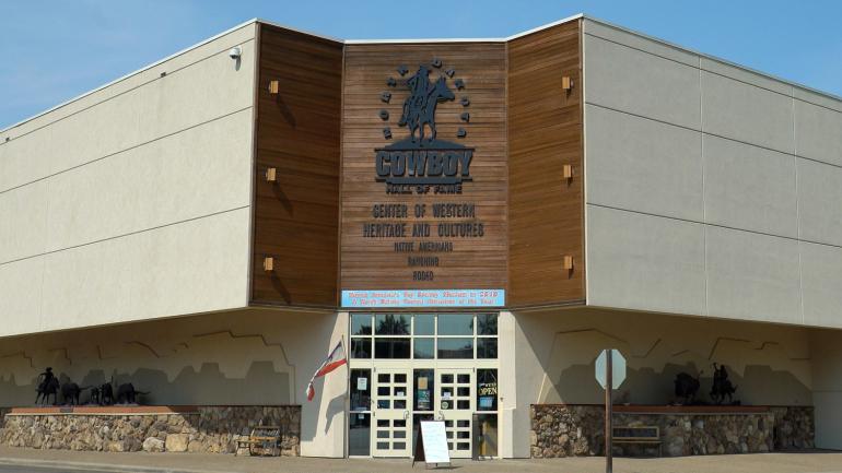 Visiting the North Dakota Cowboy Hall of Fame in Medora to study Western heritage
