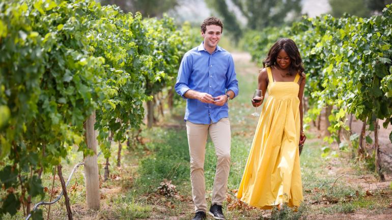 Touring and tasting at Two Rivers Winery and Chateau in Grand Junction