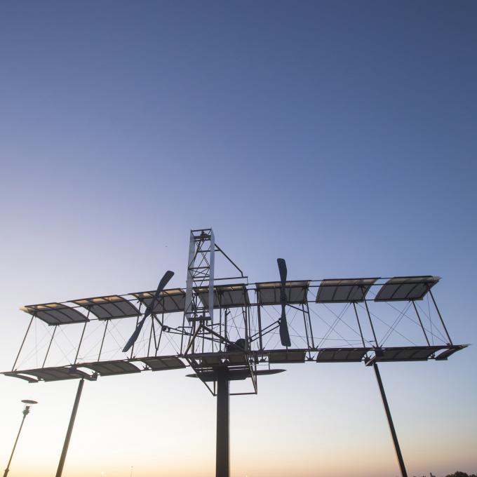 Replica Wright Flyer in Montgomery, Alabama