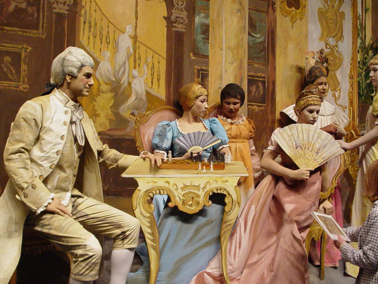 在拉古纳海滩 Pageant of the Masters 表演秀上再现著名艺术品