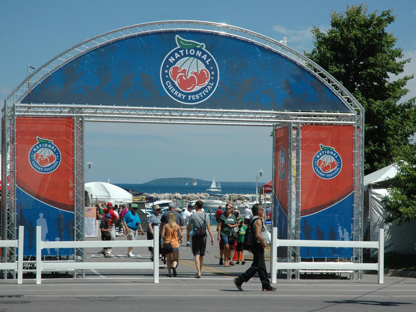 サクランボウの味見に最高の環境