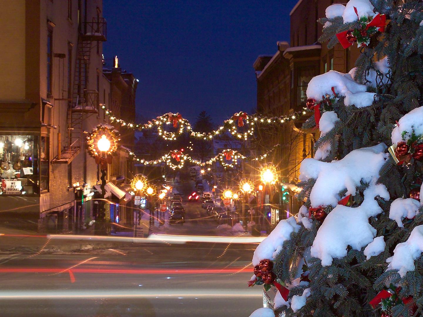 The city is decked out for Victorian Streetwalk