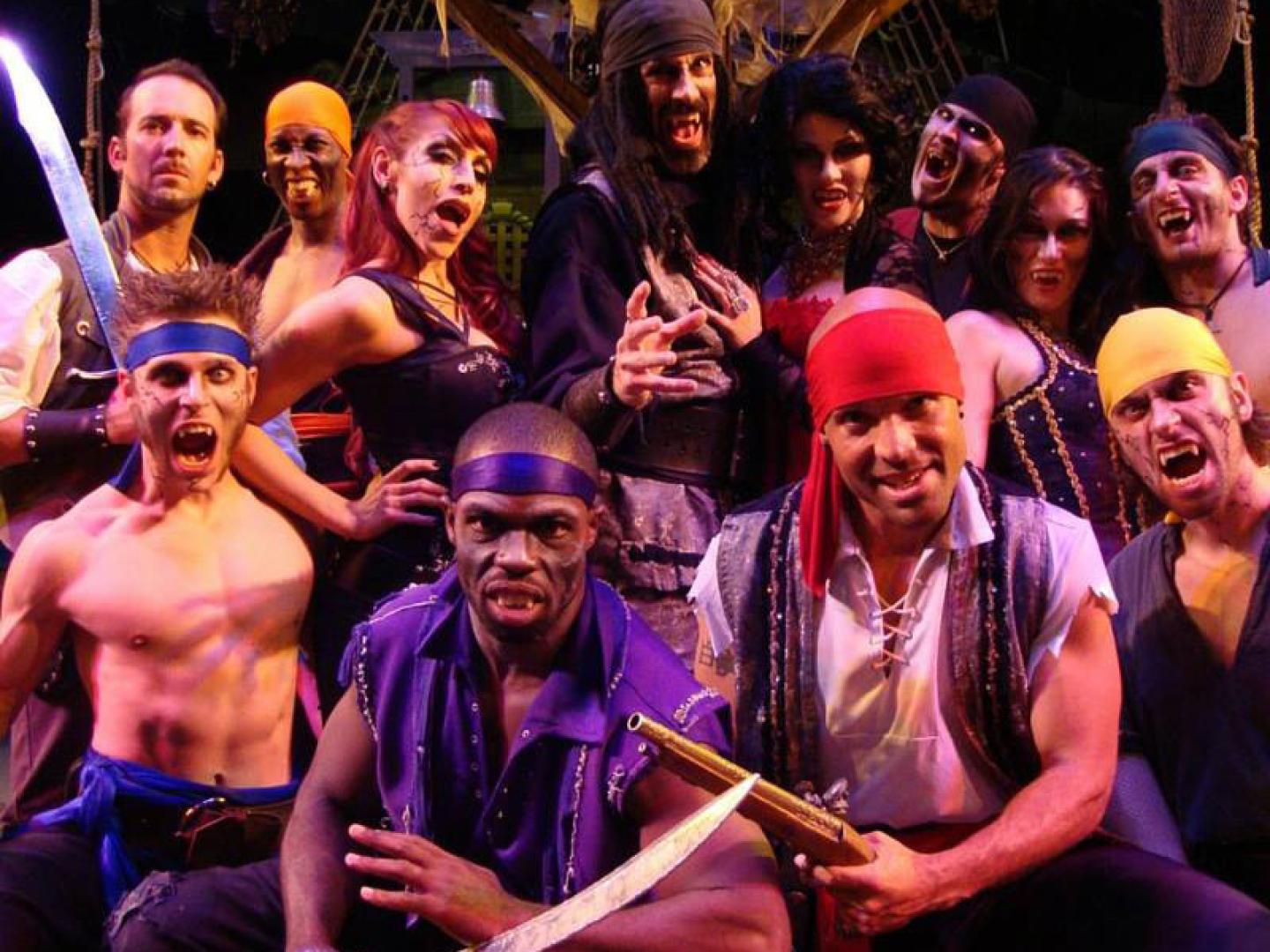 파이럿츠 디너 어드벤처의 무서운 뱀파이어 선원들