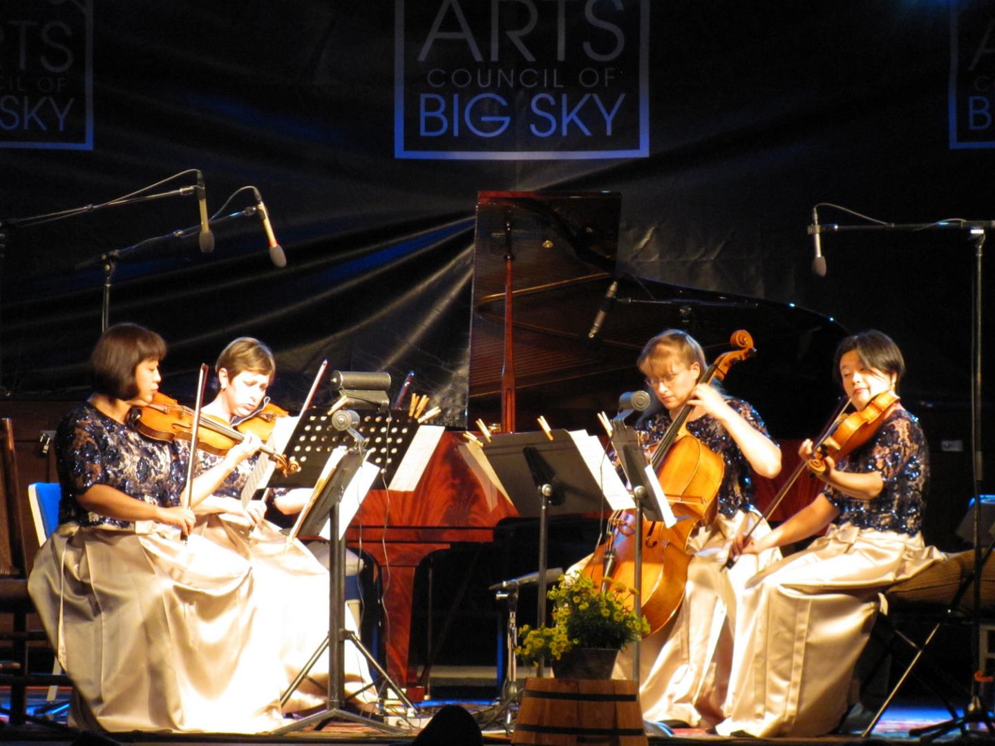 Performance during the Big Sky Classical Music Festival in Montana