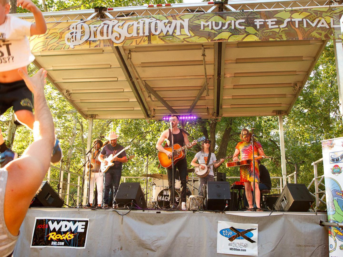 Live performance during the Deutschtown Music Festival in Pittsburgh, Pennsylvania