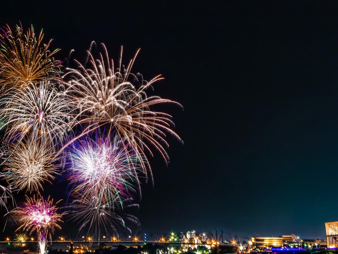 肯塔基州，欧文斯伯勒，独立日烟花秀