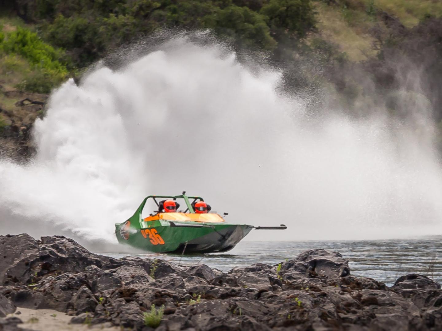 Thunder on the Snake marathon jet boat race in Lewiston, Idaho
