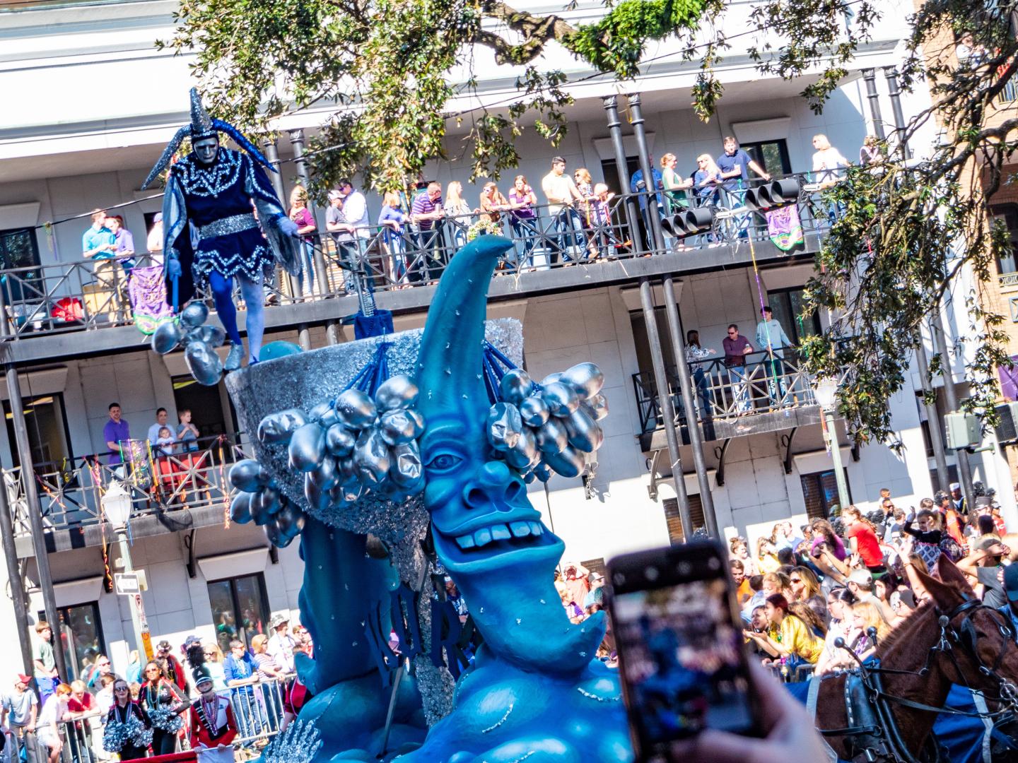 Desfile de Mardi Gras em Mobile, Alabama