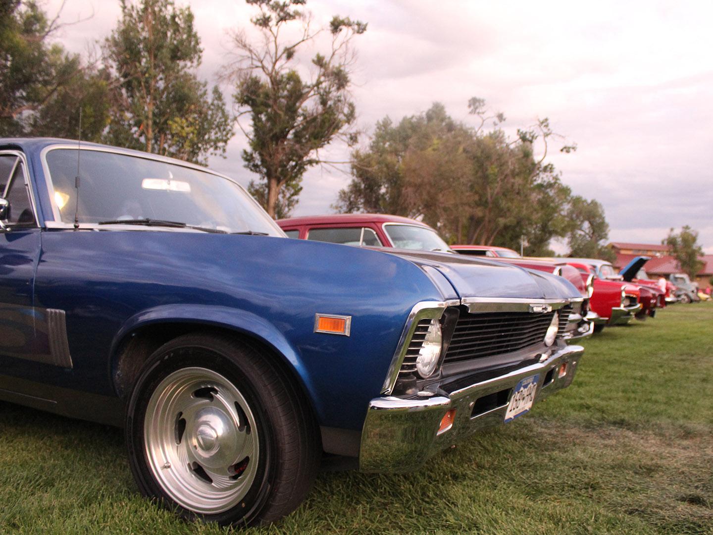Oldtimer beim Early Iron Fest in Alamosa, Colorado