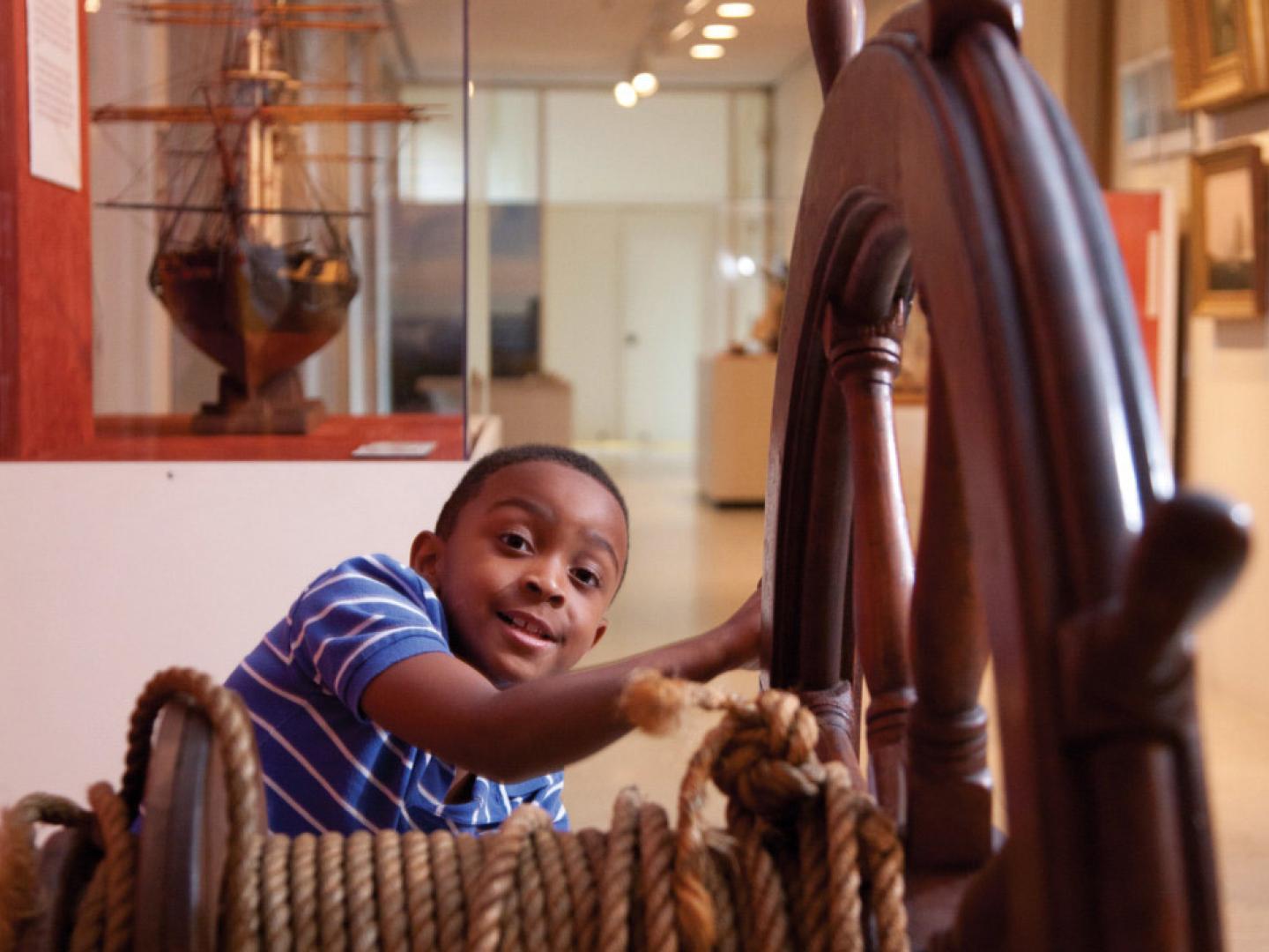 Exploring interactive exhibits at the Reginald F. Lewis Museum of Maryland African American History and Culture