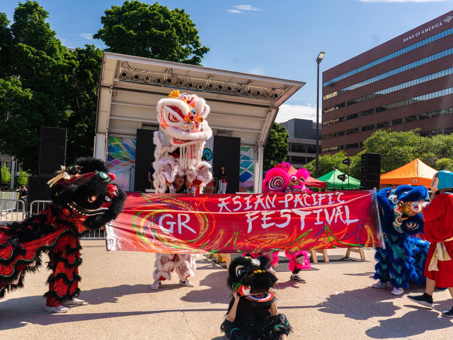 ミシガン州グランドラピッズで開催されるグランドラピッズアジア太平洋フェスティバルの祝祭