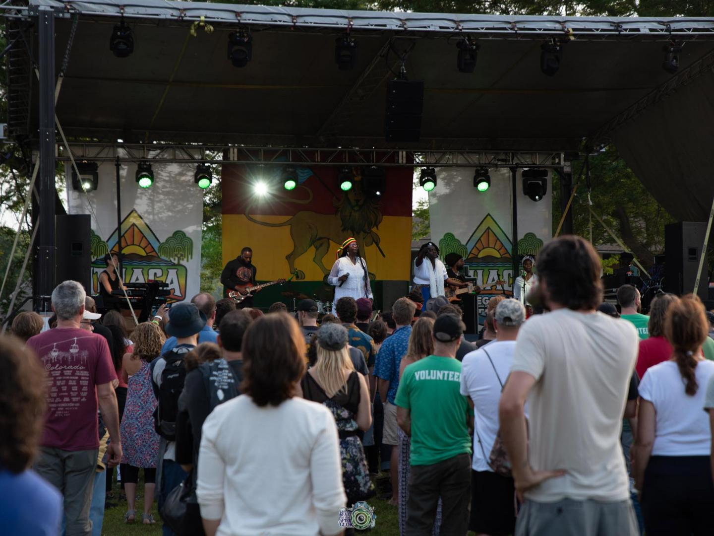 Reggae Fest at Stewart Park in Ithaca, New York