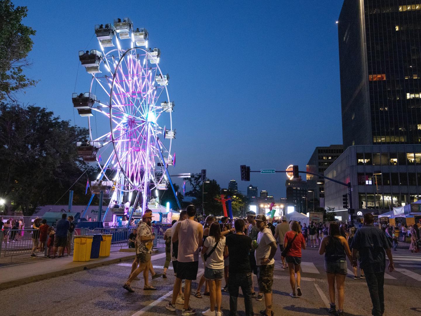 Carnival fun at Kansas City's Boulevardia festival