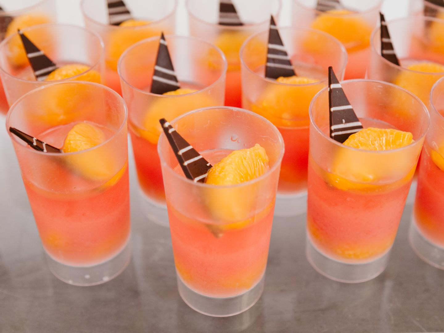 Tropical drinks for sampling at the annual Taste of Hawaii event