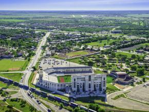 テキサス州立大学のボブキャットスタジアム