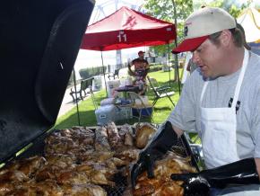 Festival de barbacoa en el sureste