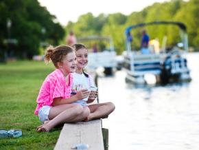 Enjoying the day on Cane River