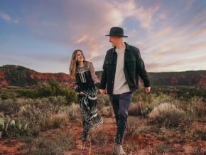 ラボック郊外のキャップロックキャニオン州立公園の散策 ラボック郊外のキャップロックキャニオン州立公園の散策