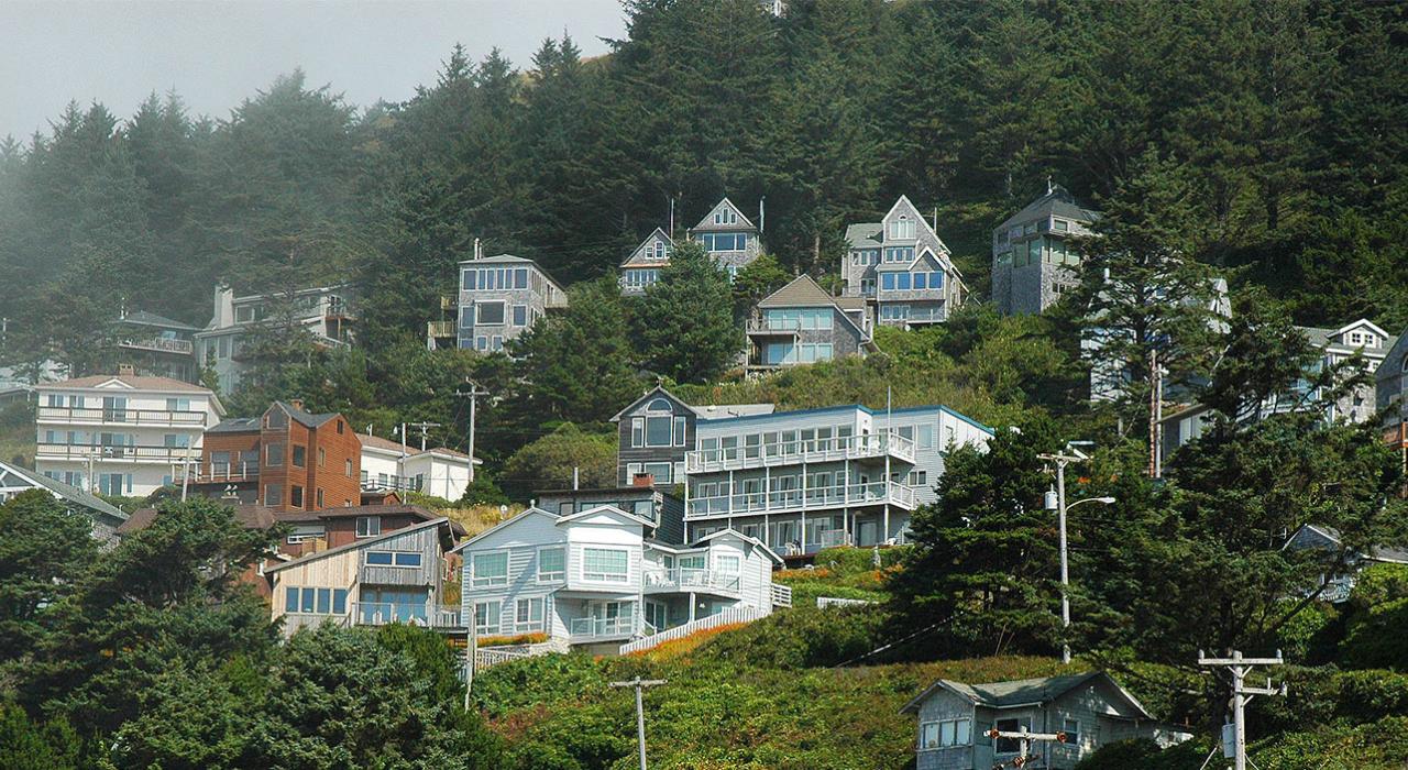 Ferienhäuser am Pacific Coast Scenic Byway in Oregon