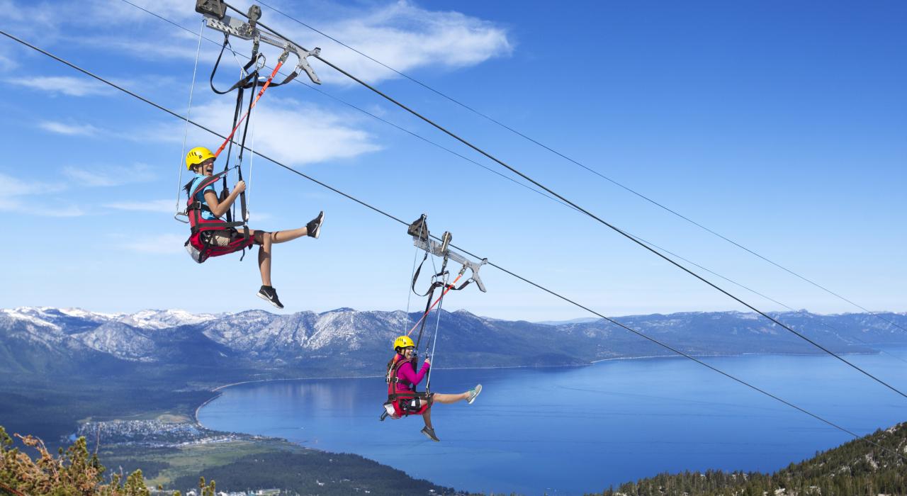 Epic Discovery Zip Line in Lake Tahoe, California