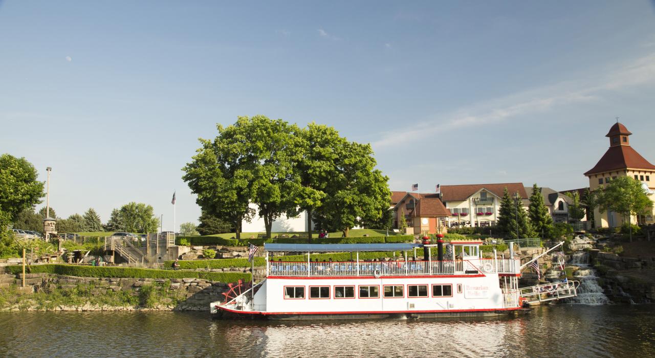 Bavarian Belle Riverboat in Frankenmuth, Michigan