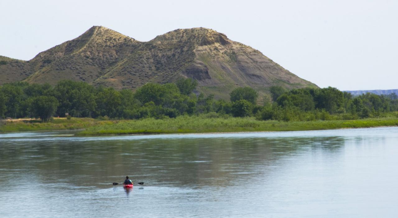 Kayak Trip durch Montana