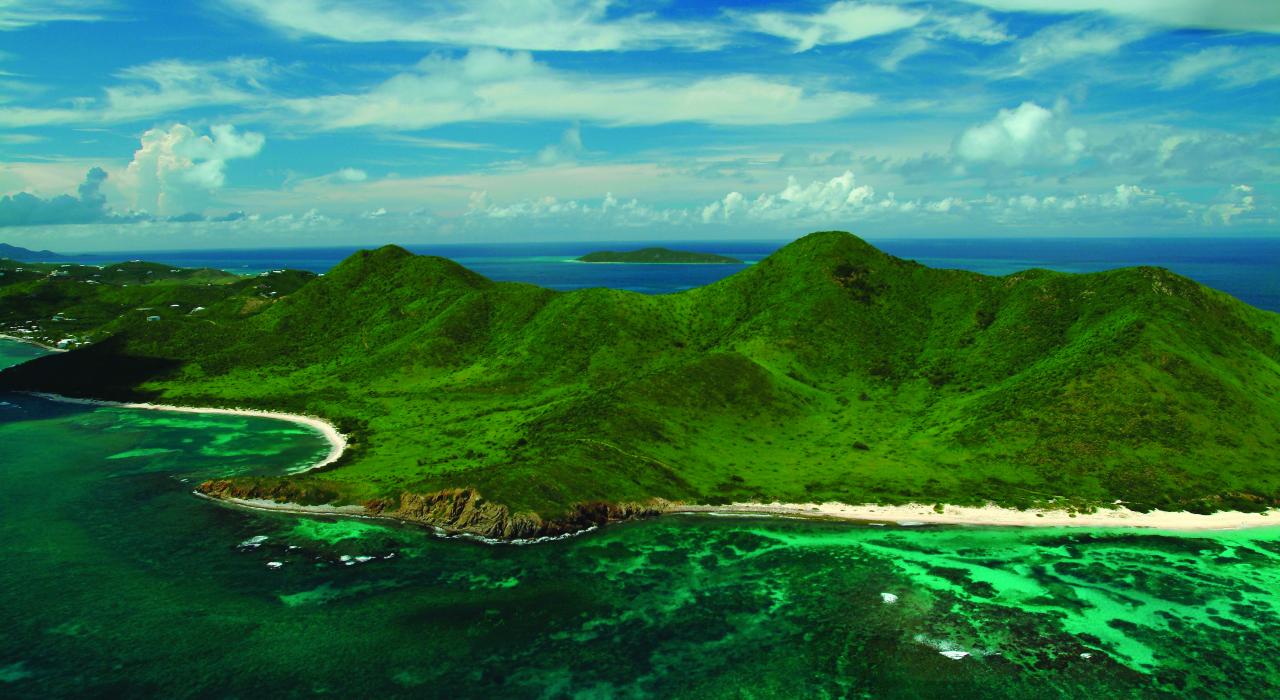 Point Udall, el extremo oriental de la isla