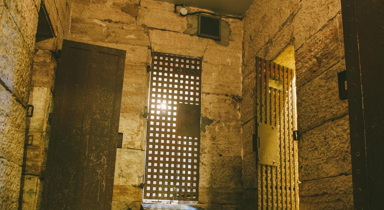 Frank James’ Cell at 1859 Jail