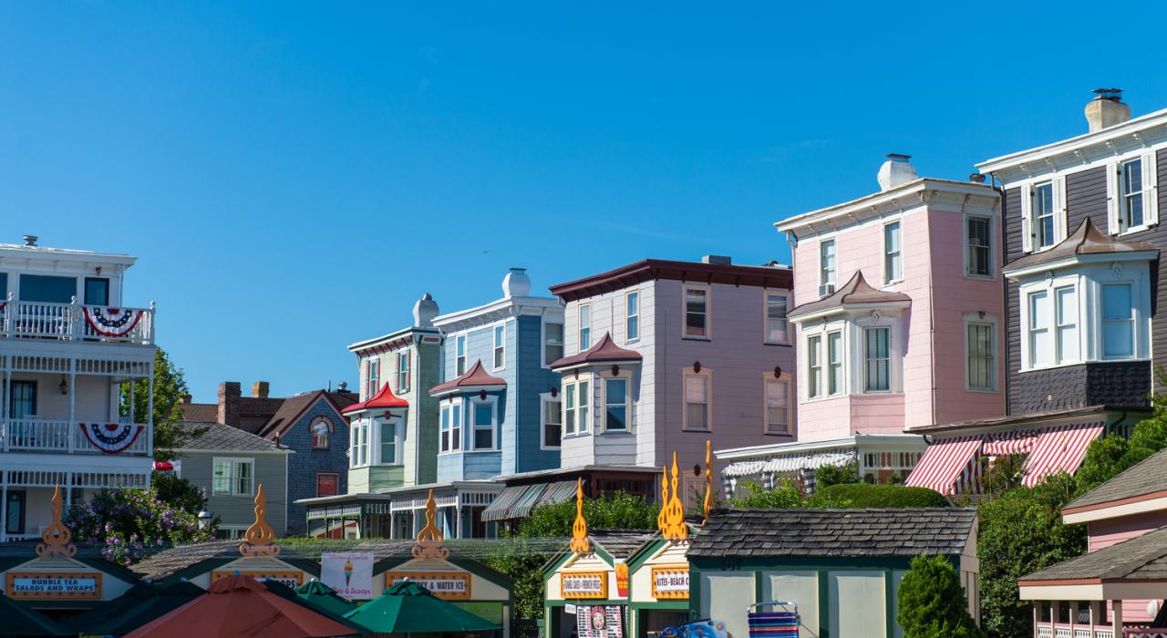 Victorian architecture in Cape May, New Jersey